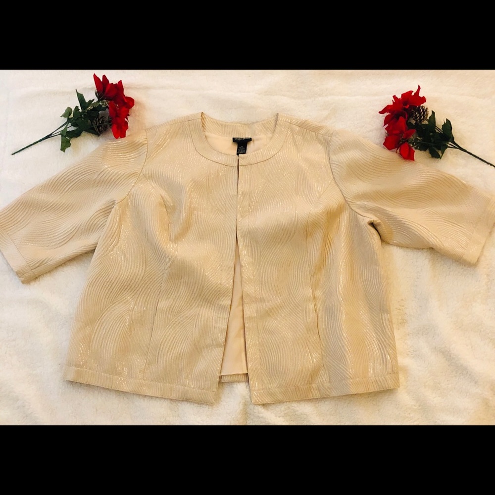 Formal gold jacket